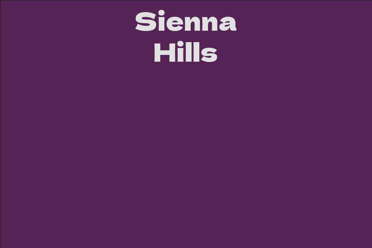 Sienna Hills