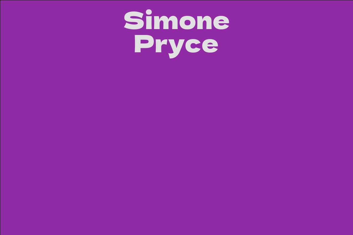 Simone Pryce