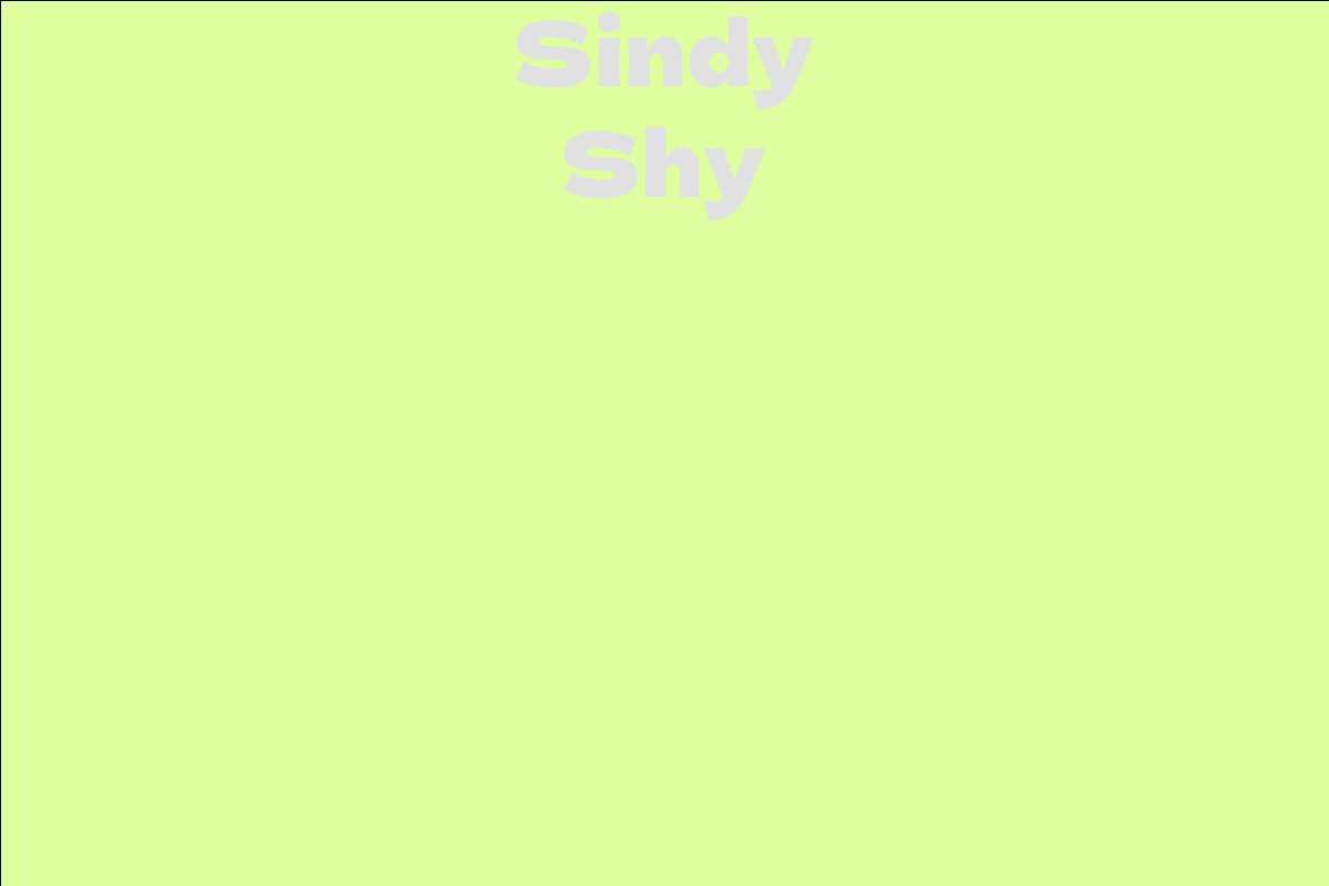 Sindy Shy