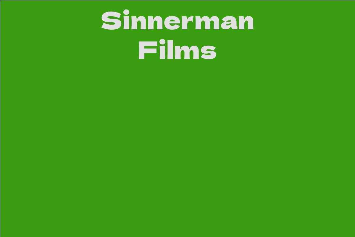 Sinnerman Films