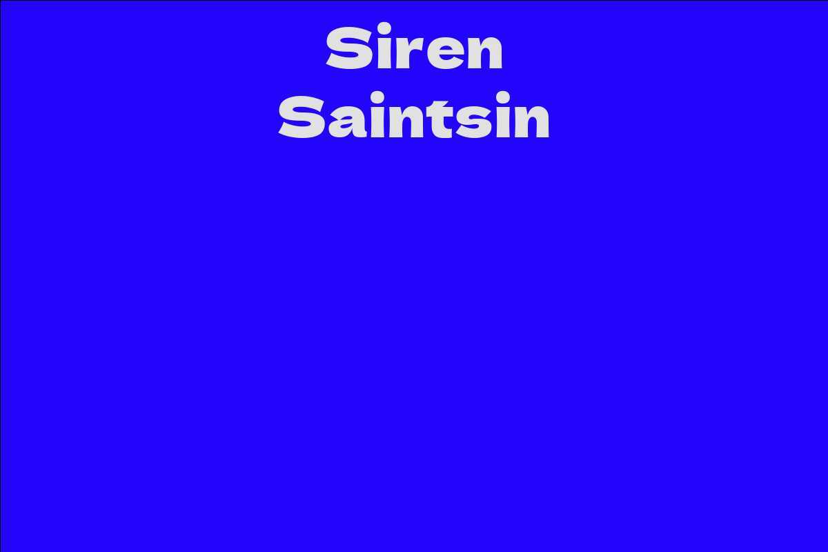 Siren Saintsin