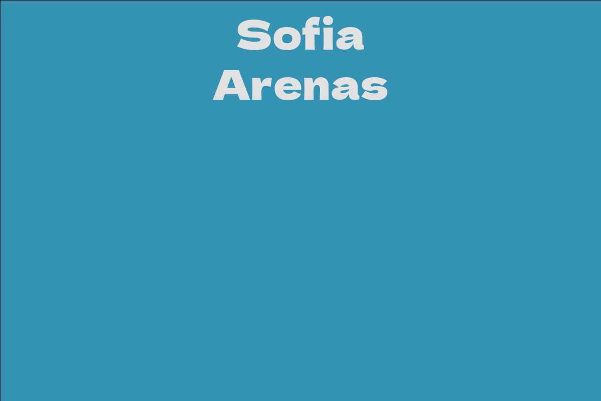 Sofia Arenas