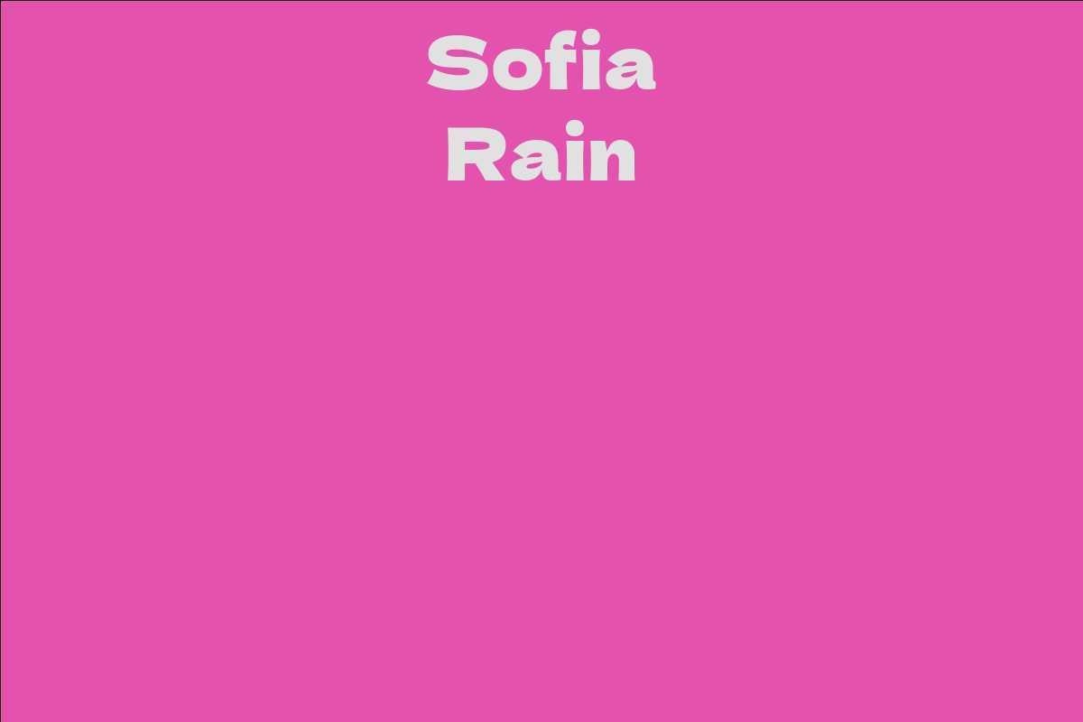 Sofia Rain