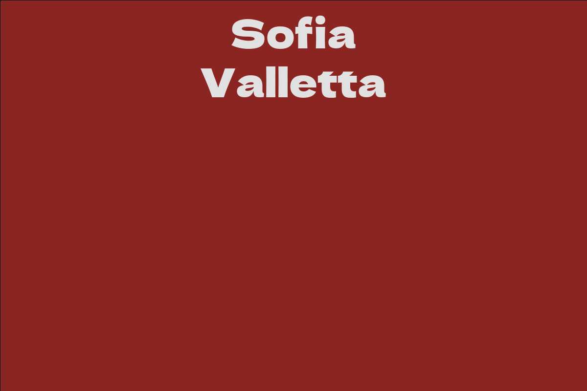 Sofia Valletta