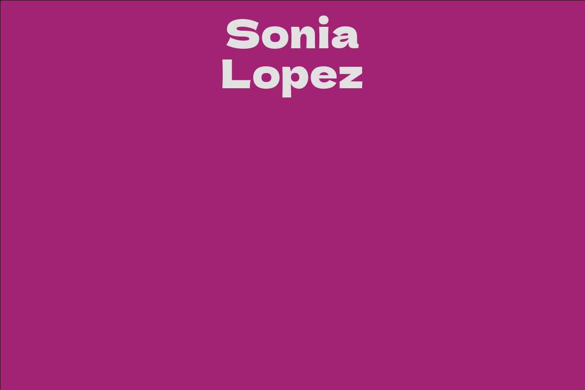 Sonia Lopez