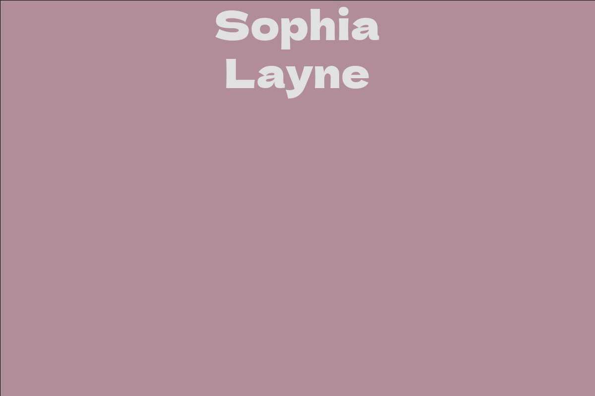 Sophia Layne