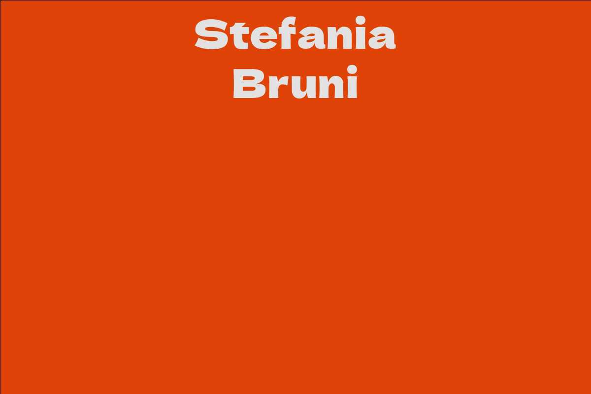 Stefania Bruni