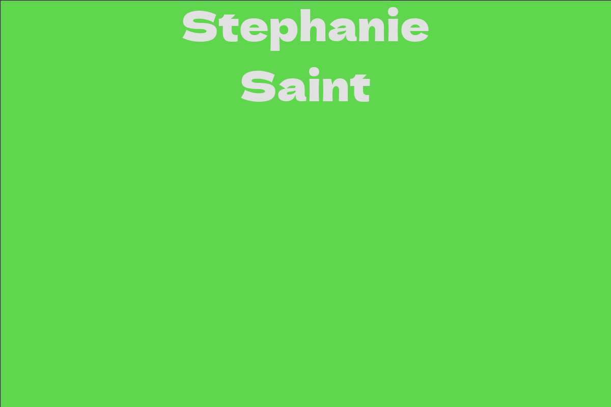 Stephanie Saint