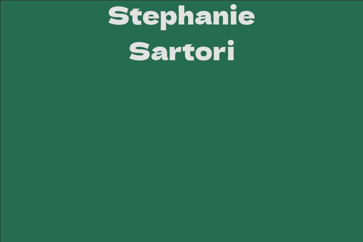 Stephanie Sartori