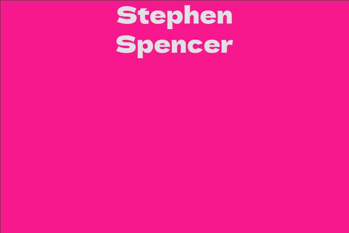 Stephen Spencer
