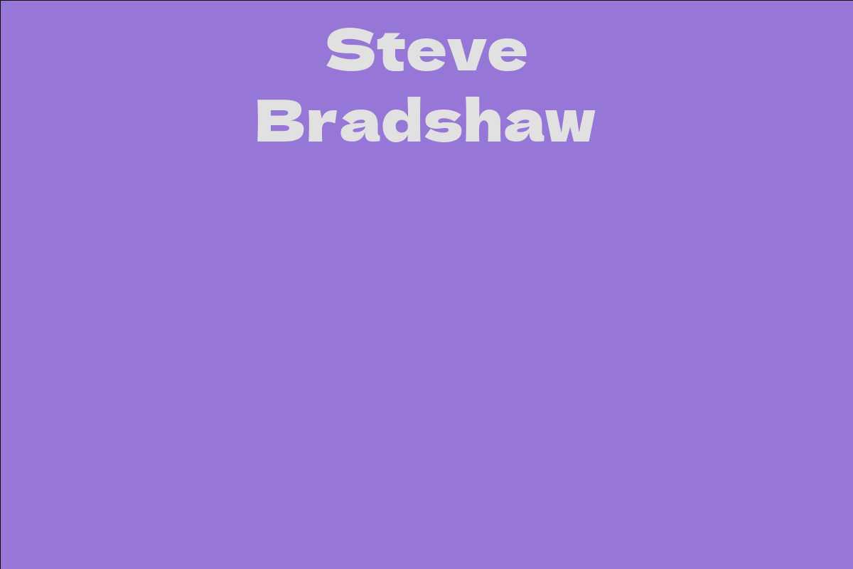 Steve Bradshaw