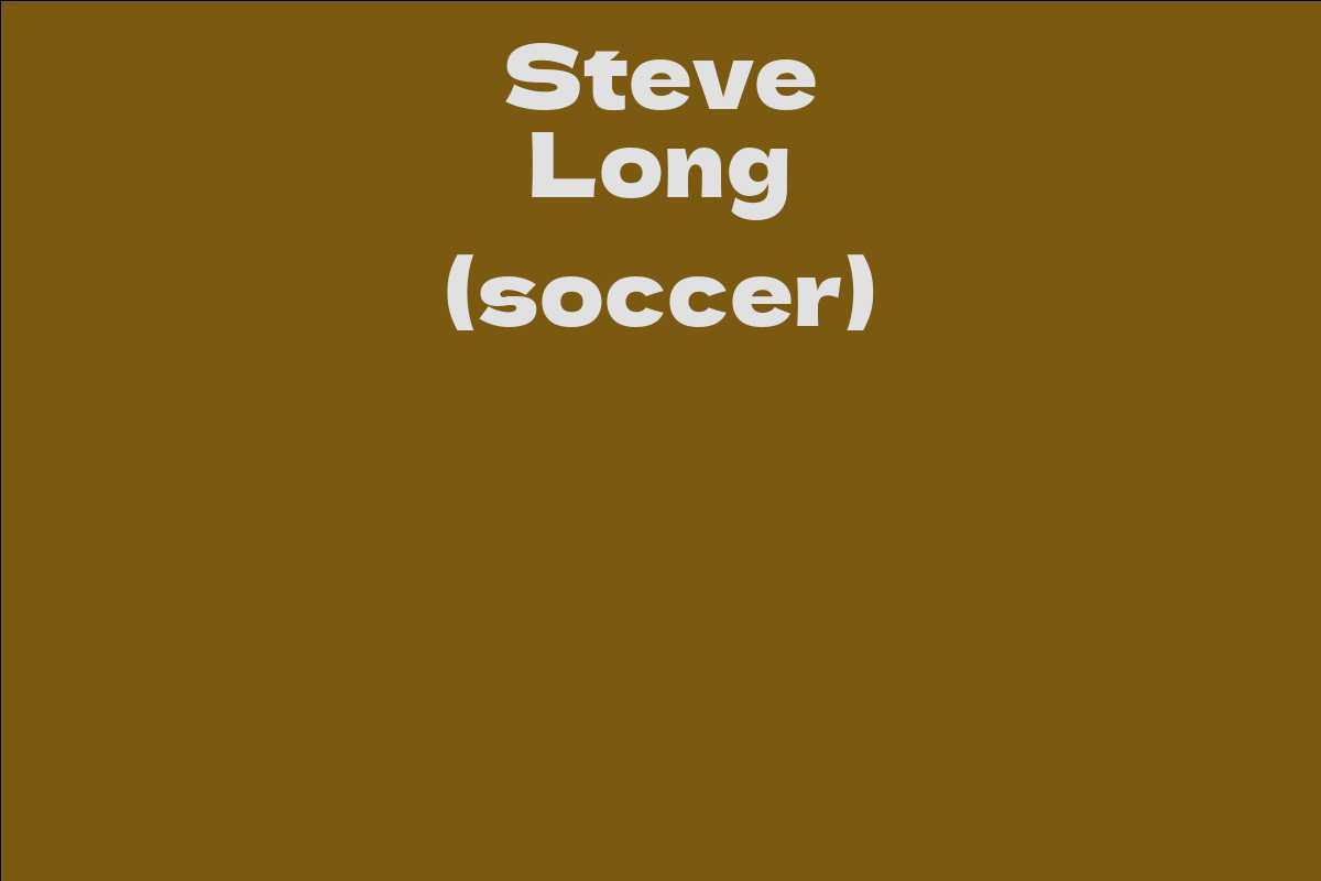 Steve Long (soccer)