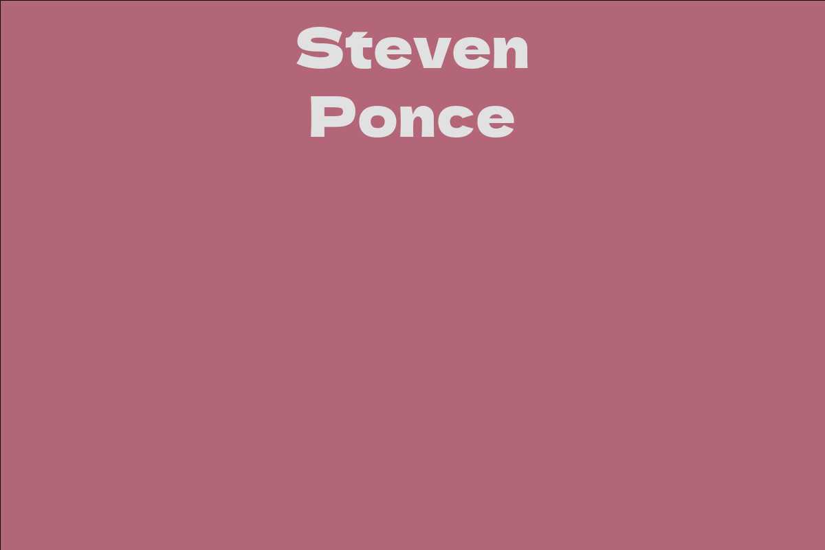 Steven Ponce