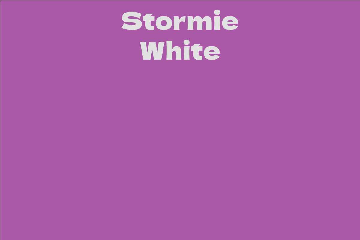 Stormie White