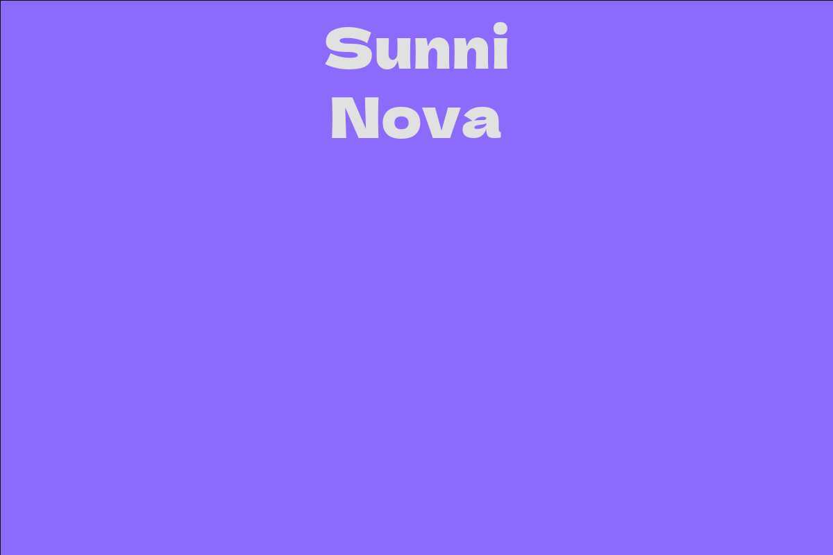 Sunni Nova