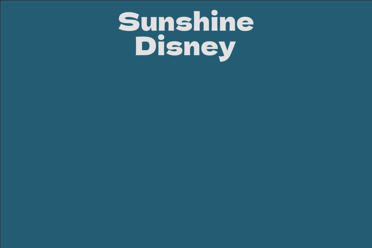 Sunshine Disney