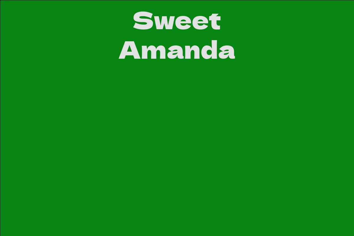 Sweet Amanda