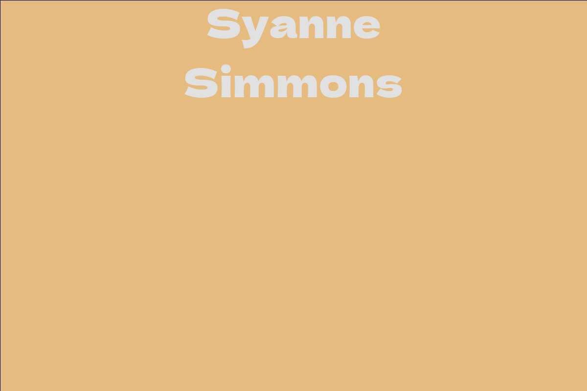 Syanne Simmons