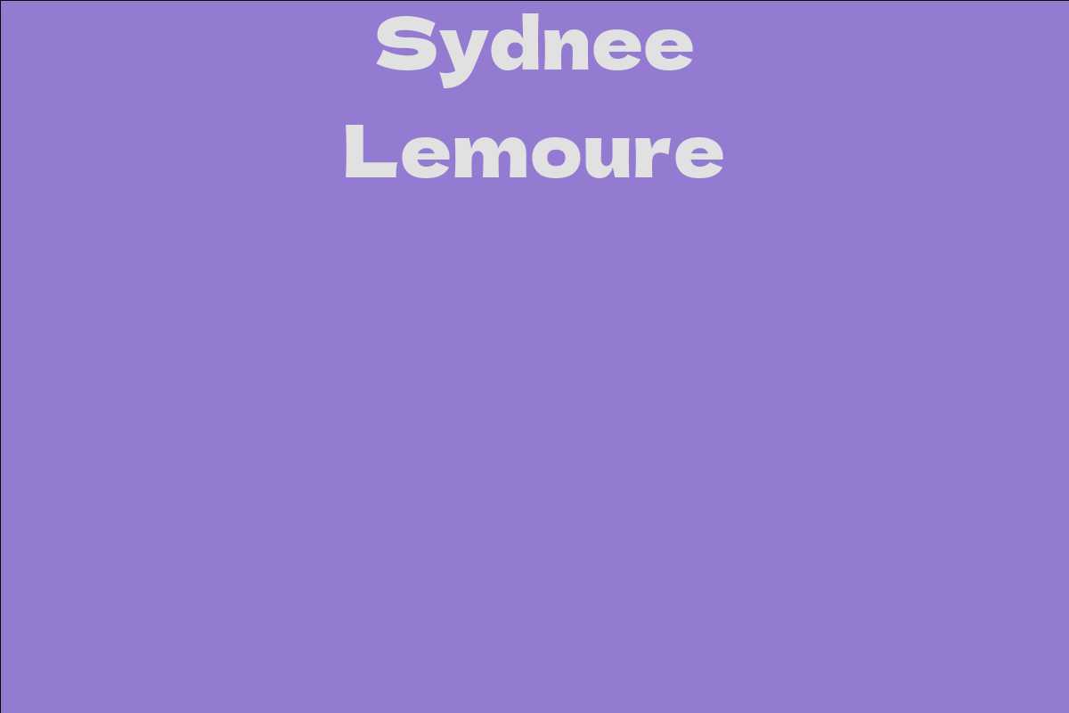 Sydnee Lemoure