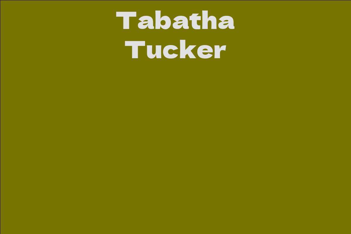 Tabatha Tucker