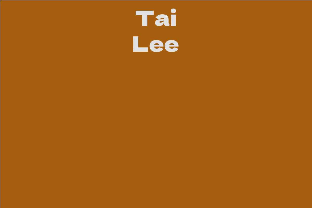 Tai Lee