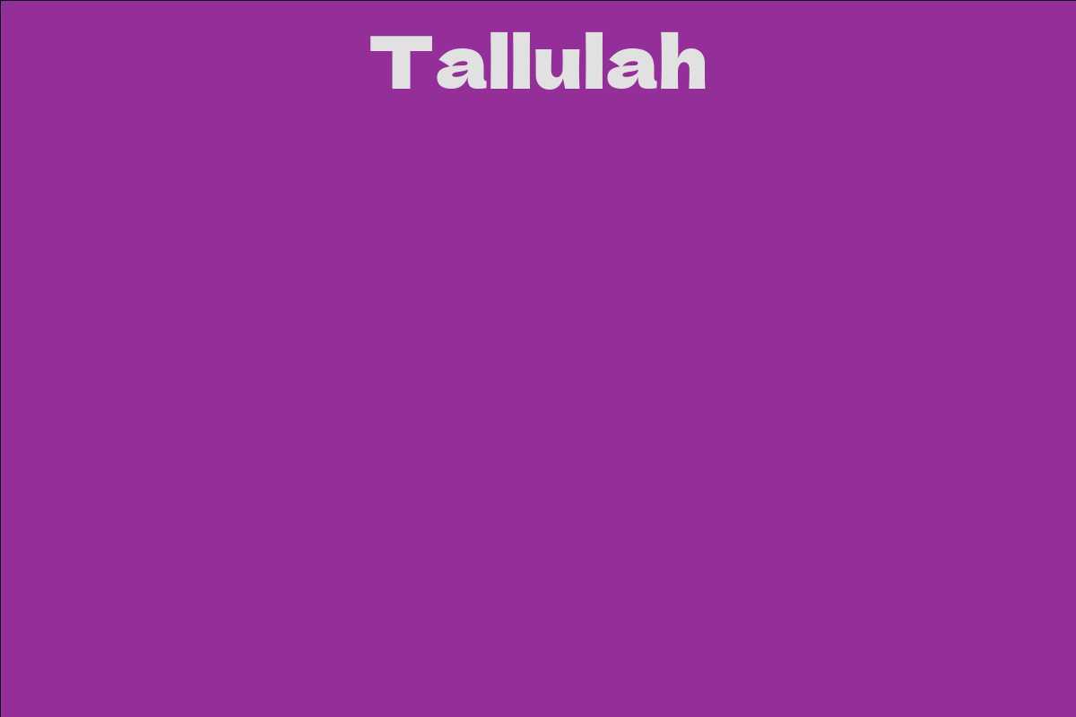 Tallulah