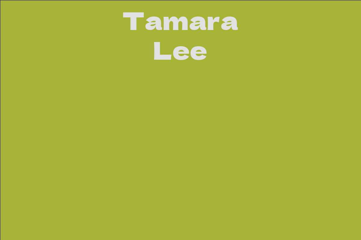 Tamara Lee