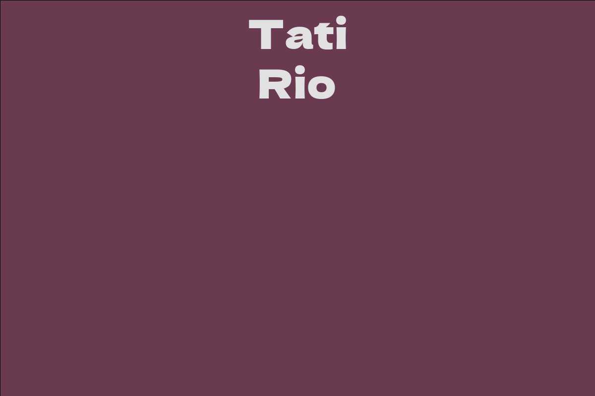 Tati Rio