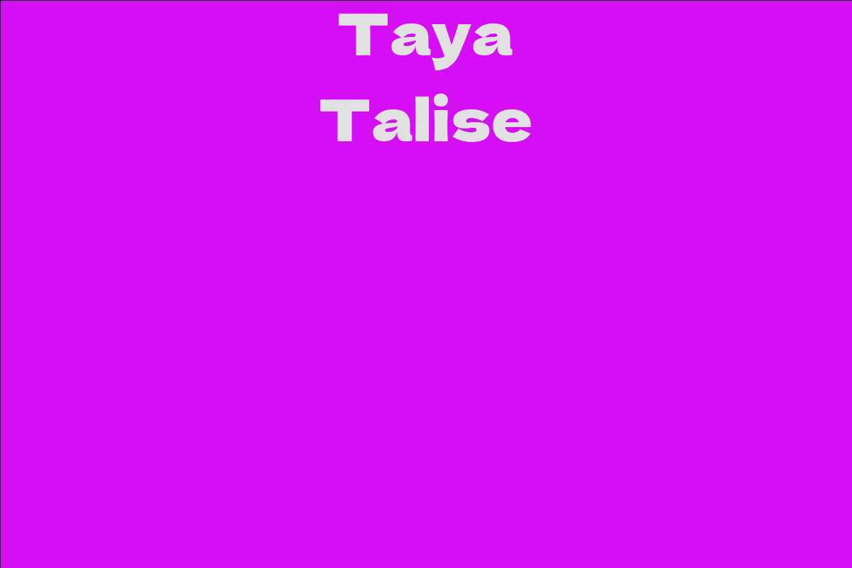 Taya Talise