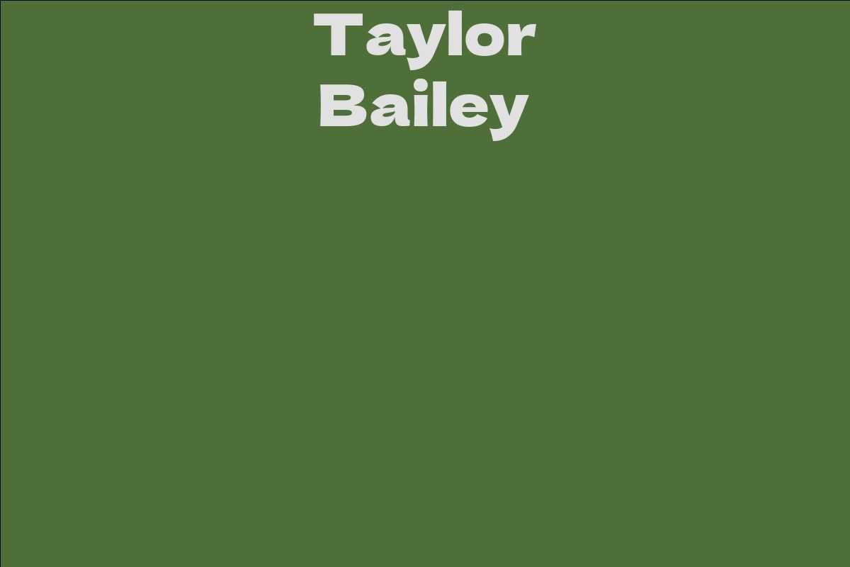 Taylor Bailey