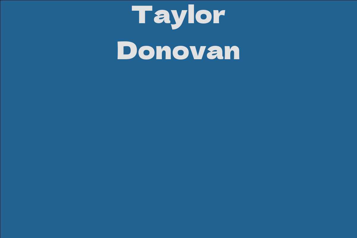 Taylor Donovan