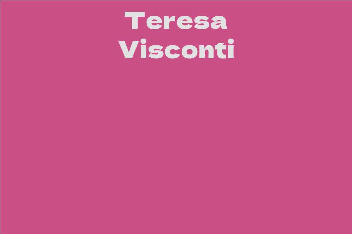 Teresa Visconti