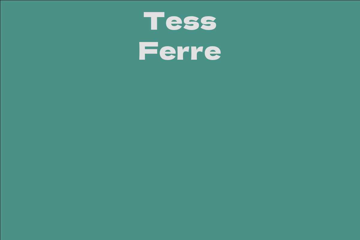 Tess Ferre