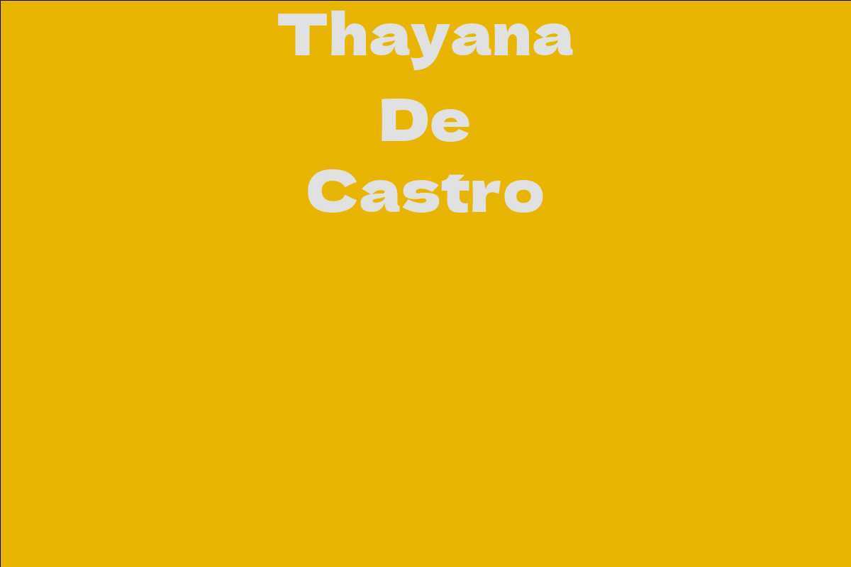 Thayana De Castro