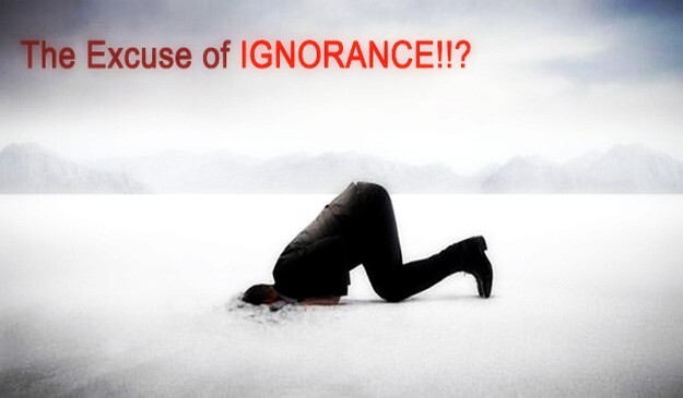 The ignorant do not realize their own ignorance