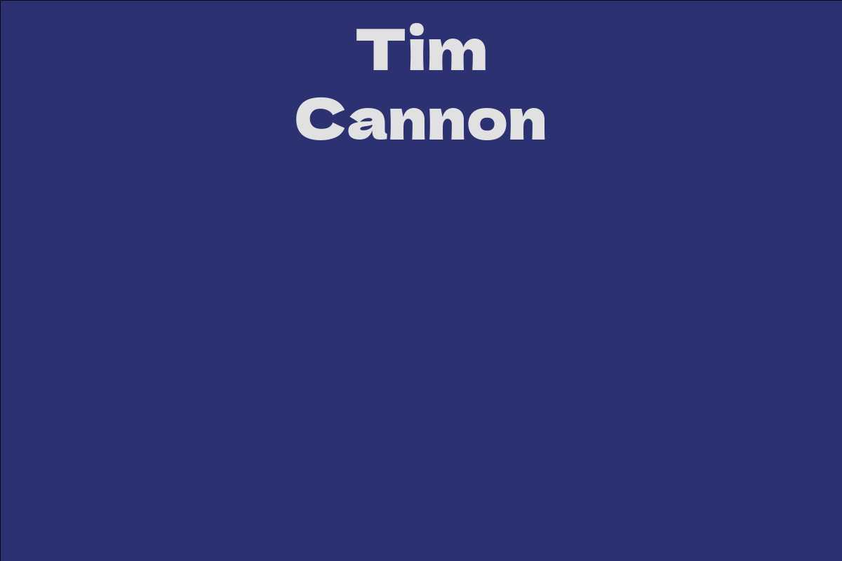 Tim Cannon