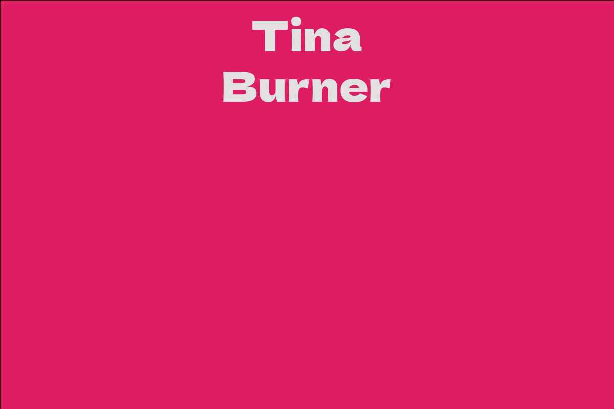 Tina Burner