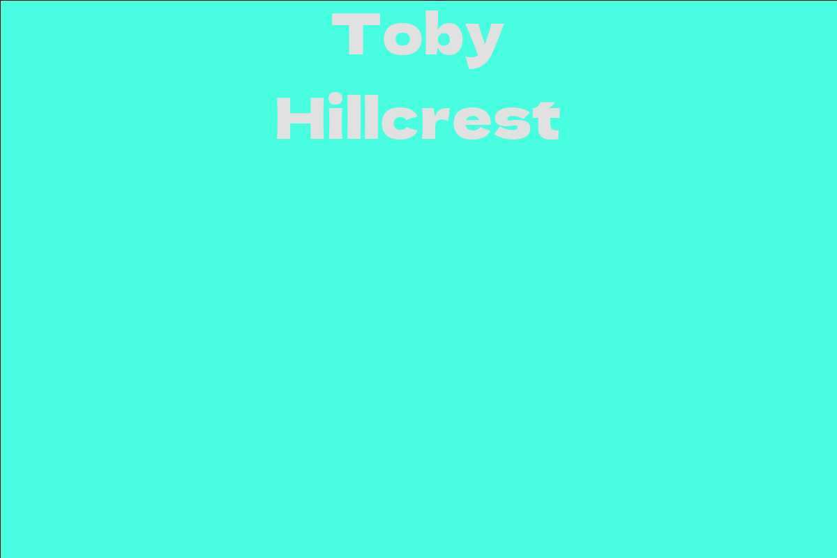 Toby Hillcrest