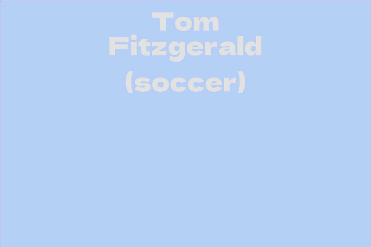 Tom Fitzgerald (soccer)