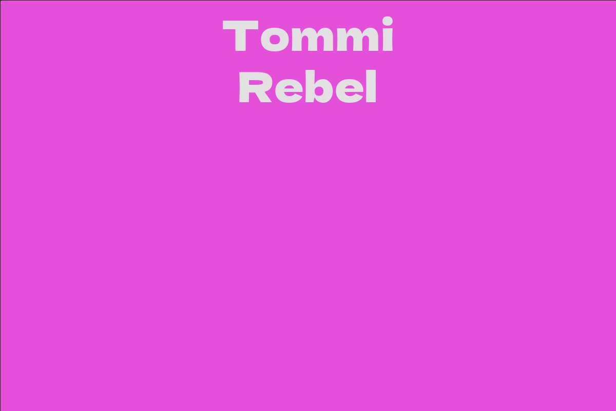 Tommi Rebel