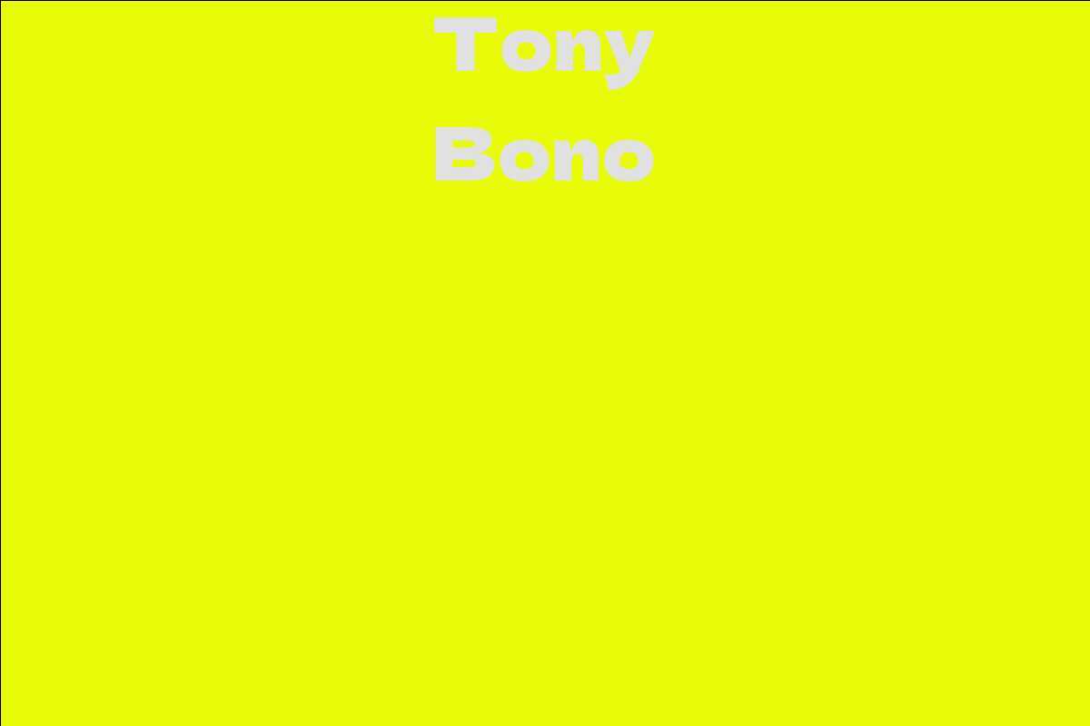 Tony Bono