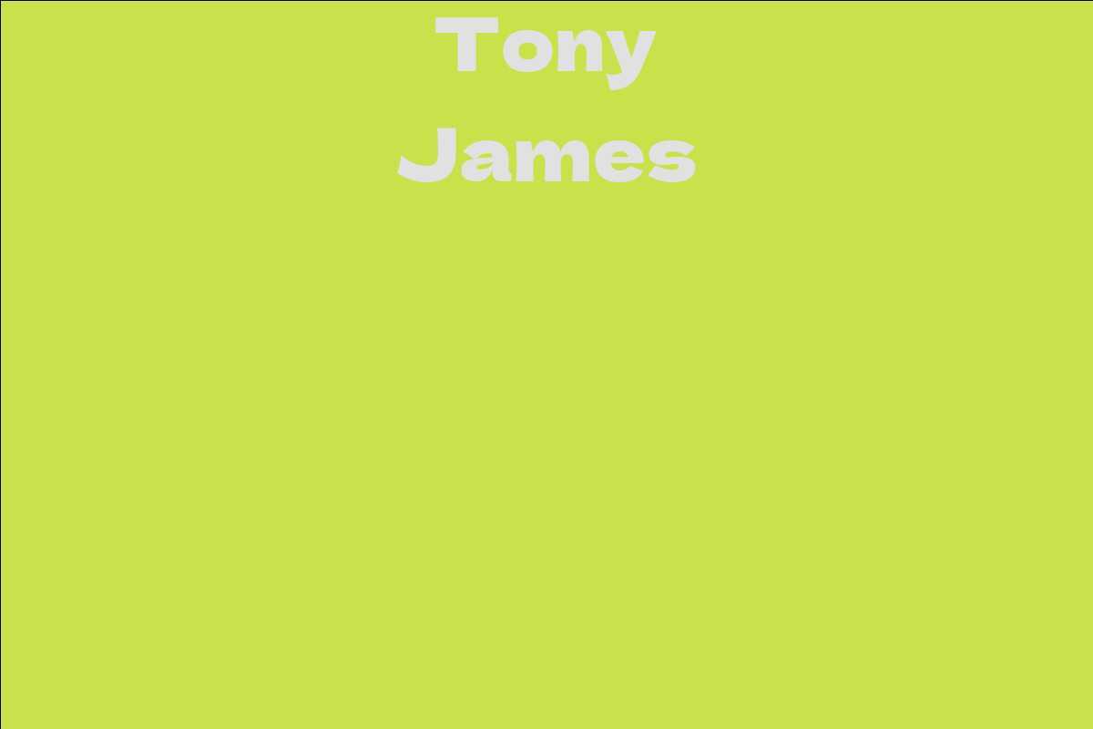 Tony James