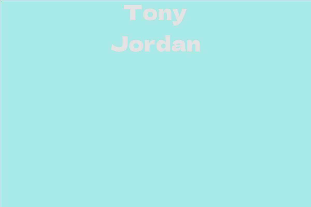 Tony Jordan