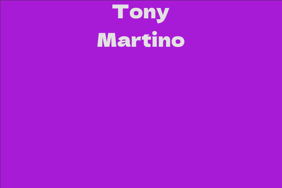 Tony Martino