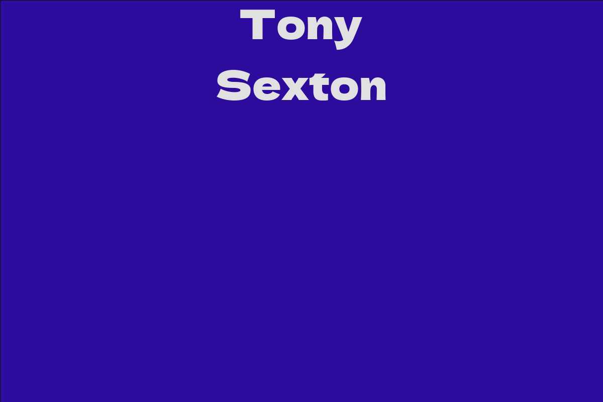 Tony Sexton