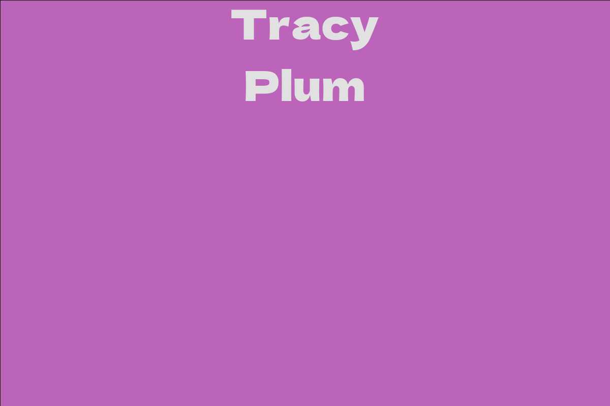 Tracy Plum