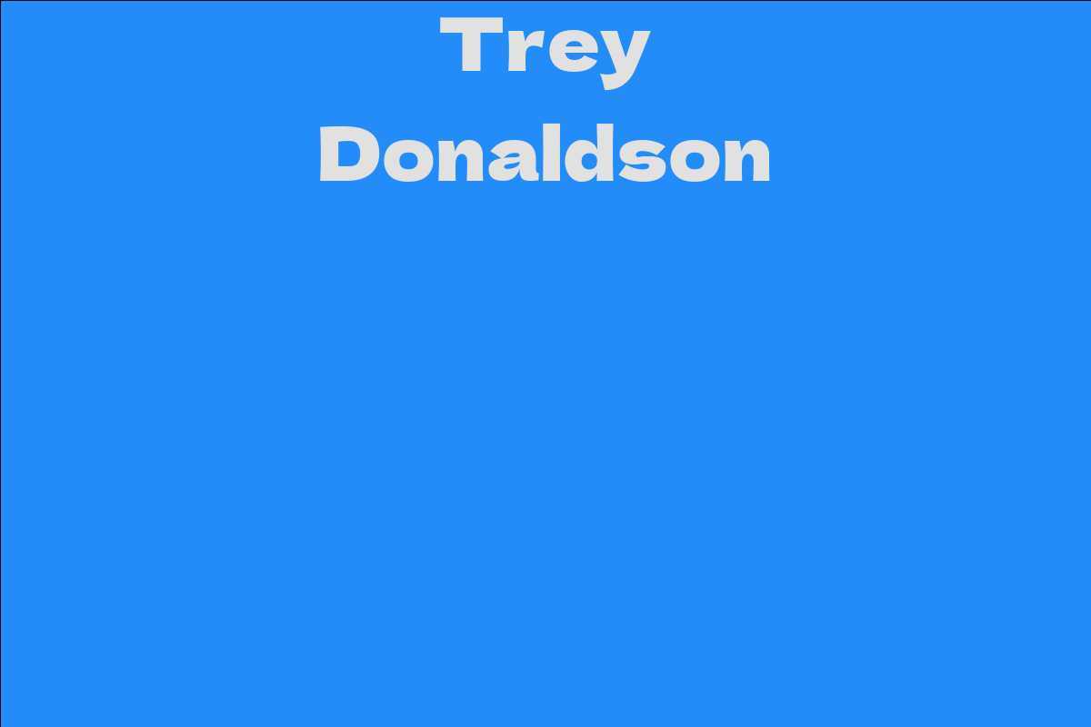 Trey Donaldson