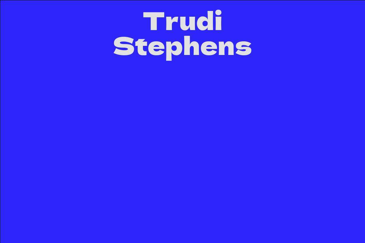 Trudi Stephens