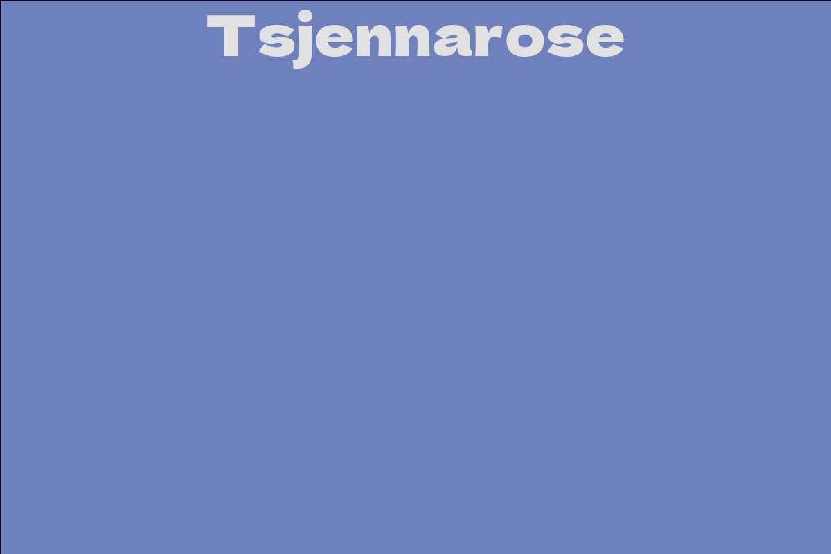 Tsjennarose