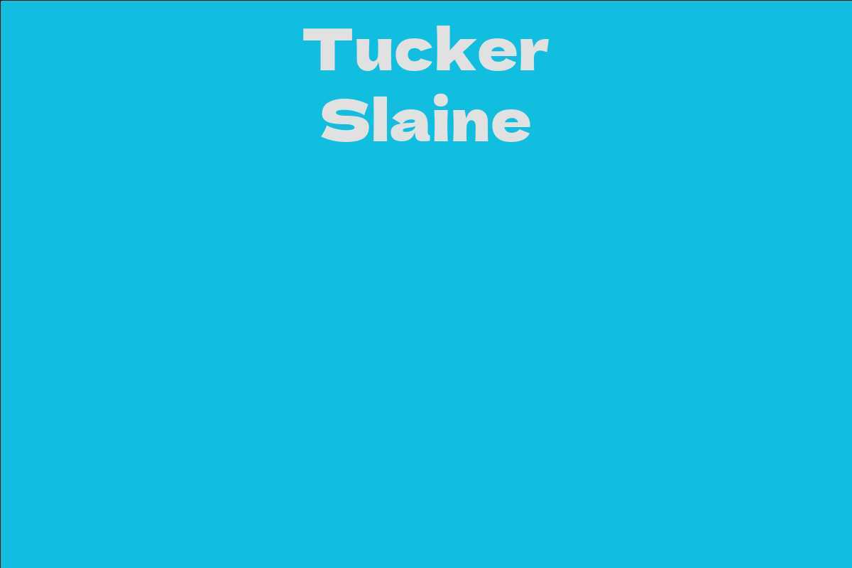 Tucker Slaine